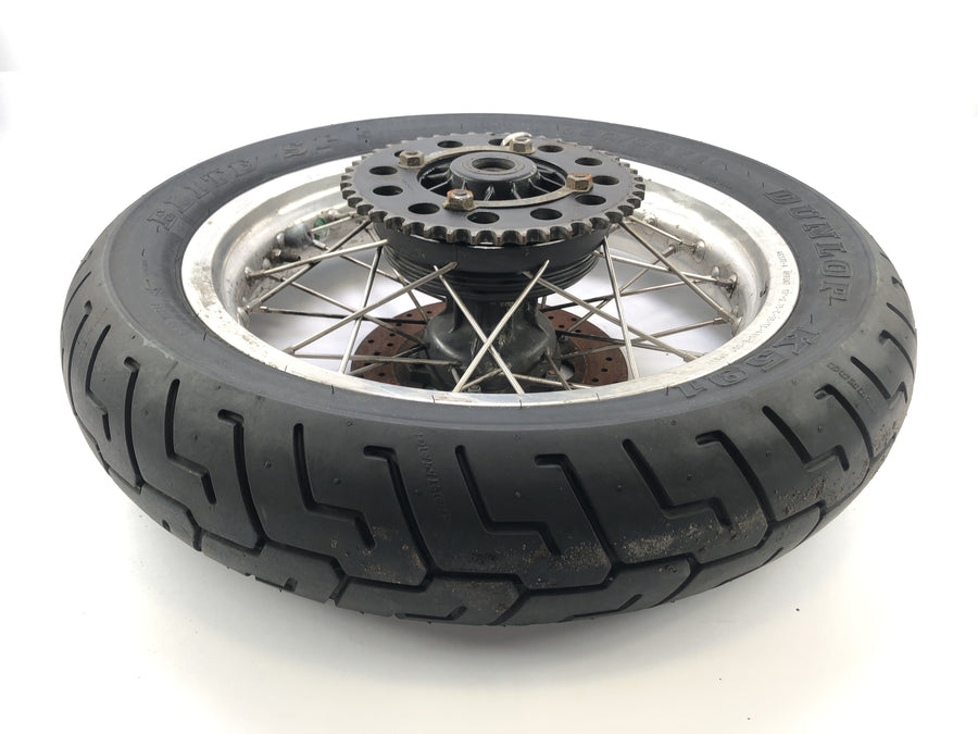Cagiva elefant 650 [1984] - rear wheel wheel rim with chain wheel and brake disc
