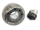 Moto Guzzi V7 Special [1971] - Cylinder with piston on the left piston kit cylinder liner cylinder unit-3