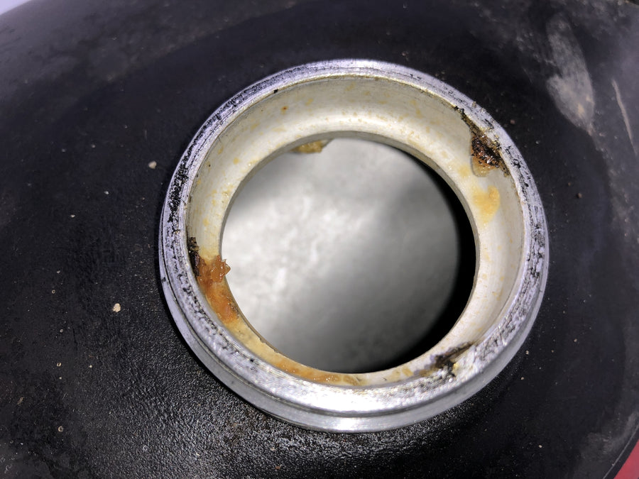 Yamaha XT 500 1U6 [1981] - Tank petrol tank aluminum