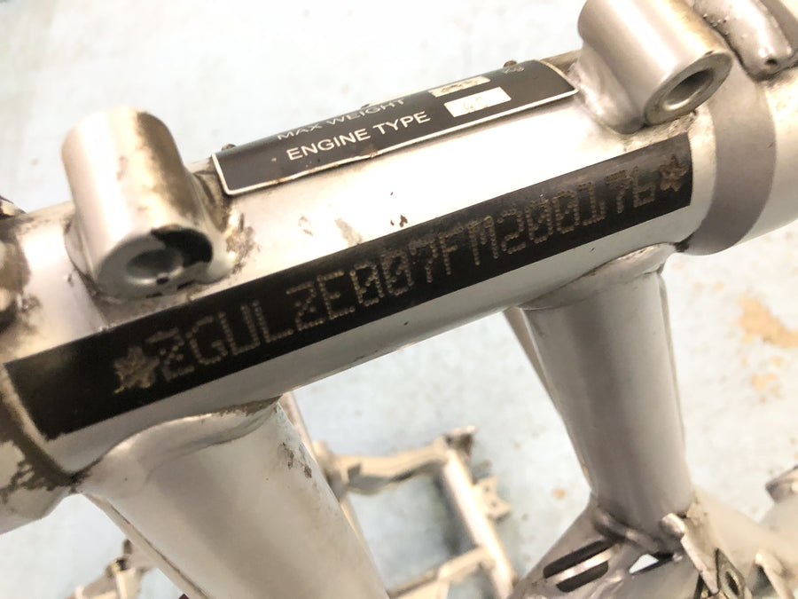 Moto Guzzi Stelvio 1200 8V [2016] - Frame main frame with papers