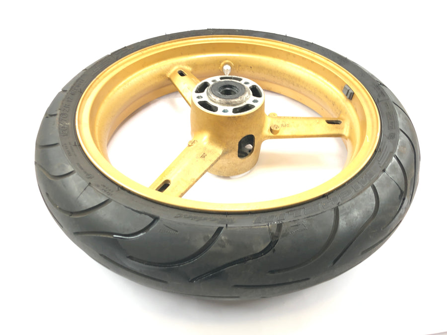 Suzuki GSX R 1000 WVBZ K3 [2003] - Vorderrad Felge Rad 3.50 x17" Gold