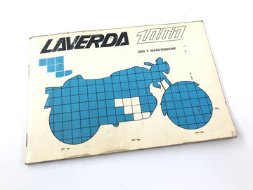 Laverda 1000 [1978] - Operating Instructions Manual Uso e Manutenzione
