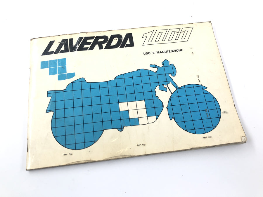 Laverda 1000 [1978] - Operating Instructions Manual Uso e Manutenzione