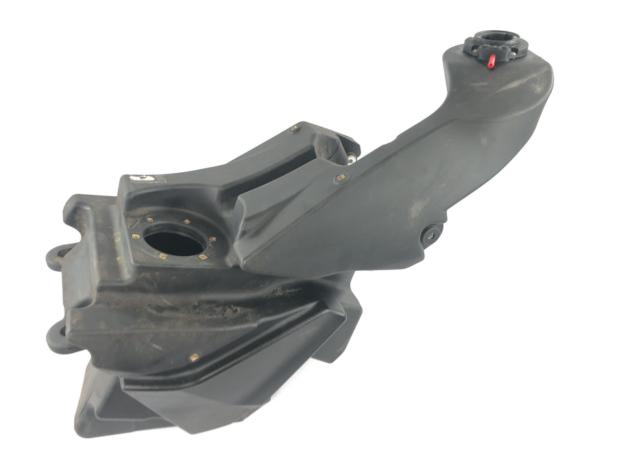 Husqvarna TR 650 Strada A8 [2012] - Fuel tank petrol tank plastic tank close-up