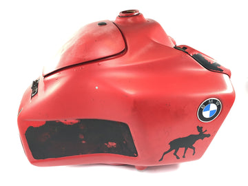 BMW R 100 GS 247E [1991] - Fuel tank petrol tank plastic touring tank red