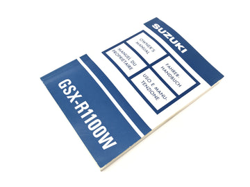 Suzuki GSX-R 1100 W GU75 C [1994] - Driver's Manual User Manual