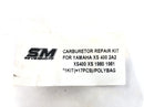 Yamaha XS 400 2A2 [1982] - Carburettor repair kit as new-2