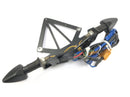 Kawasaki Z 1000 ZRT00A [2006] - License plate holder with LED indicators and resistors-3