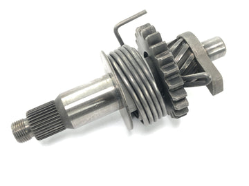Sachs ZX 125 [1998] - Kickstarter shaft Kickstart shaft with gear return spring