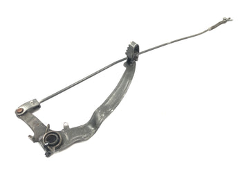 Yamaha XT 600 Z Ténéré 55W [1986] - brake pedal with brake -cutting foot brake lever rigid with frames on the left