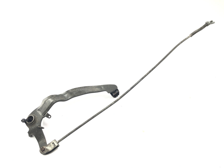 Yamaha XT 600 Z Ténéré 55W [1986] - brake pedal with brake -cutting foot brake lever rigid with frames on the left