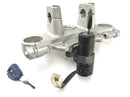 Yamaha XT 125 X [2004] - Top triple clamp with ignition lock-2