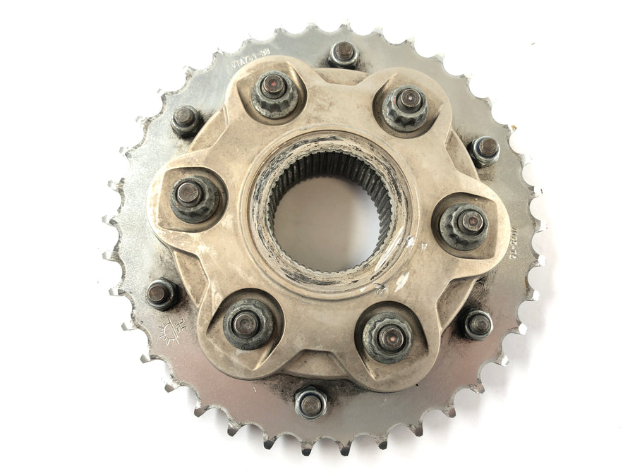 Ducati 1098 S H7 [2009] - chain wheel with chain wheel carrier