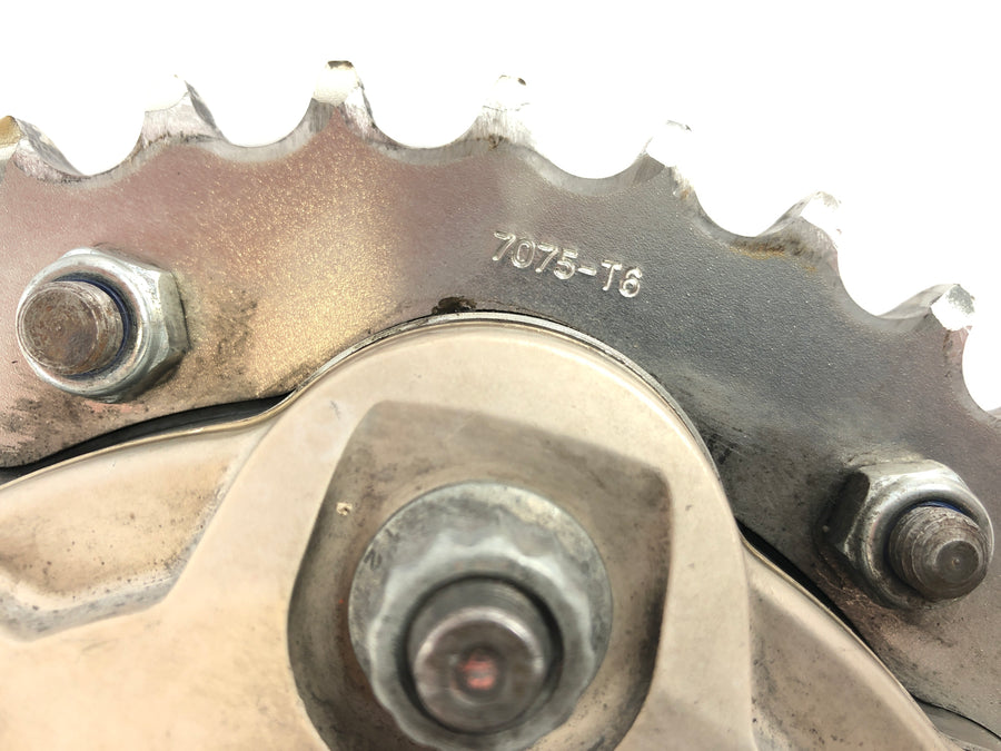 Ducati 1098 S H7 [2009] - chain wheel with chain wheel carrier