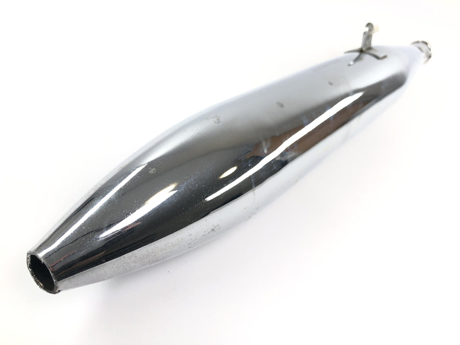 Moto Guzzi V7 Special [1971] - exhaust rear silencer right silencer chrome plated