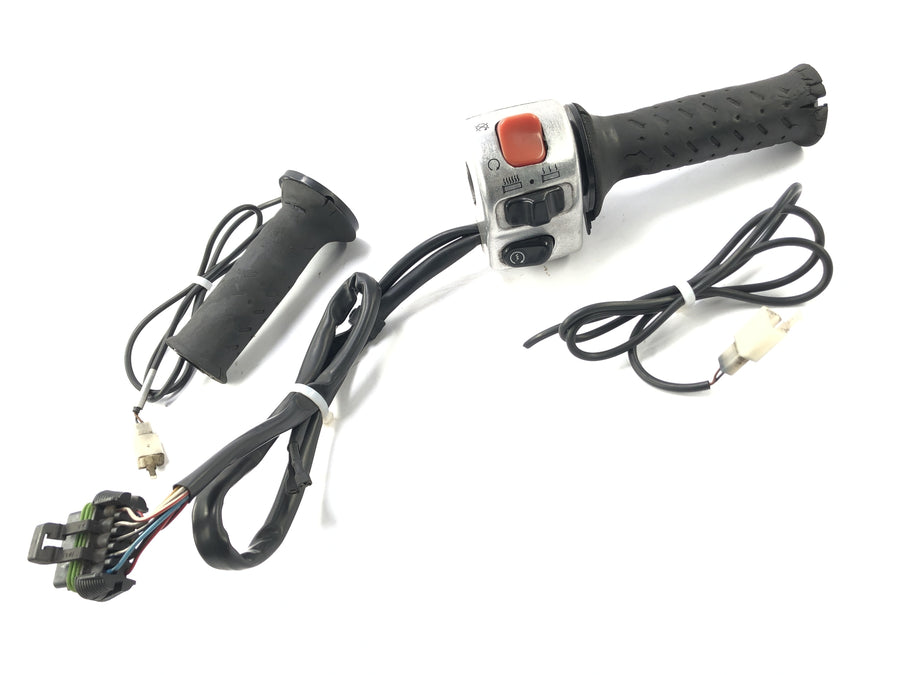 Moto Guzzi California 1100 EV KD [2002] - Handlebar switch right with throttle grip and grip heating