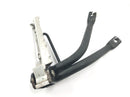 Yamaha WR 125 X DE07 [2010] - Pillion footrest, rear right passenger footrest with bracket-2