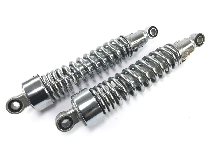Triumph Bonneville T100 986MF [2012] - rear shock absorber strut pair chrome