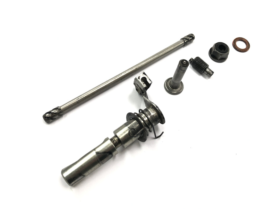 Yamaha XT 500 1U6 [1981] - Clutch slave lever with push rod clutch lever clutch slave