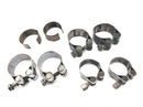Moto Guzzi V7 Special [1971] - hose clamps mixed lot of exhaust pipe clamps-1