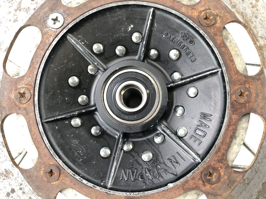Kawasaki KX 250 [1982] - front wheel rim spoke wheel 1.60 x 21 "