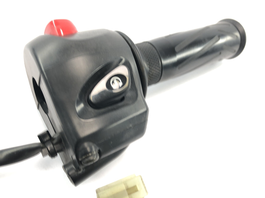 Yamaha MT 03 RM02 [2007] - Throttle grip throttle twist grip right switch housing killswitch