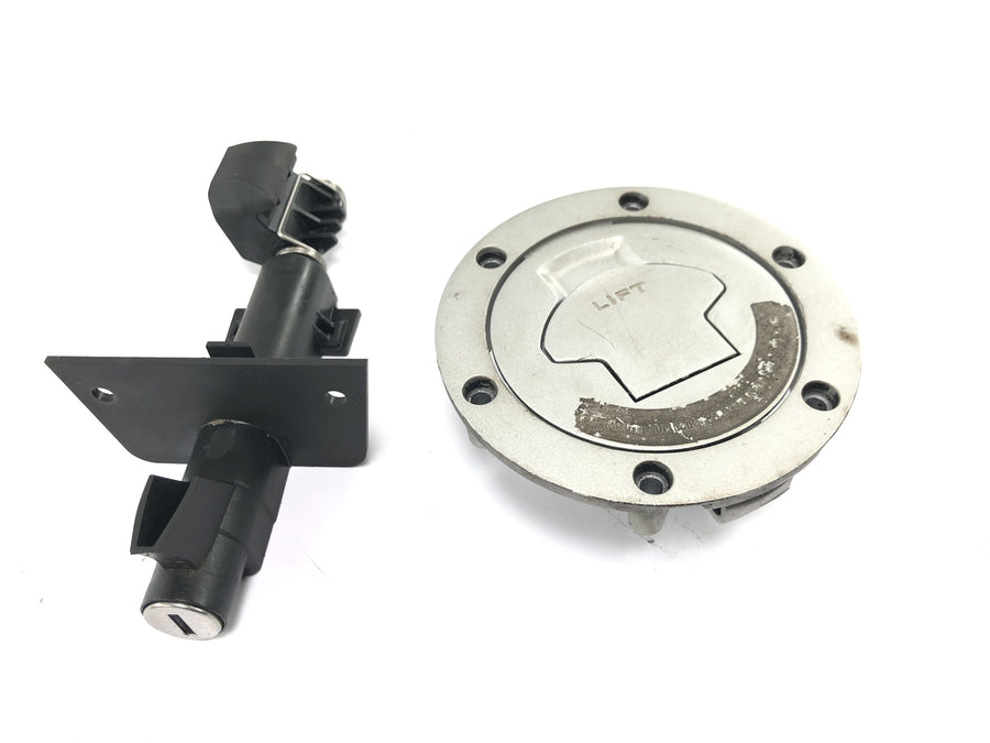 BMW K 1200 S K12S [2005] - Lock set with control unit and fork bridge