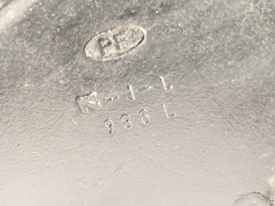 Kawasaki GPZ 1000 RX [1987] - left footrest plate with footrests