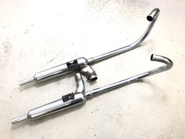 Kawasaki W 650 EJ650A [1999] - Auspuffanlage Endtopf Krümmer Abgasanlage links und rechts - 0