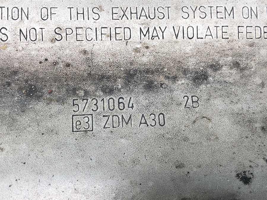 Ducati 999 H4 [2003] - exhaust end pot silent absorber