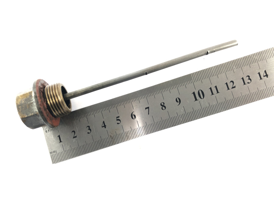 Moto Guzzi V7 Special [1971] - oil dipstick oil dipstick filler plug oil level indicator