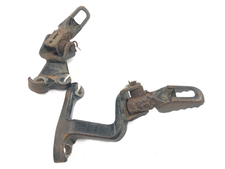 Honda XL 600 RM PD03 [1985] - Footrest footrest driver left right foldable pair