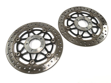 Kawasaki GPZ 1100 ZXT10E [1997] - brake discs at the front brake discs 2 pieces