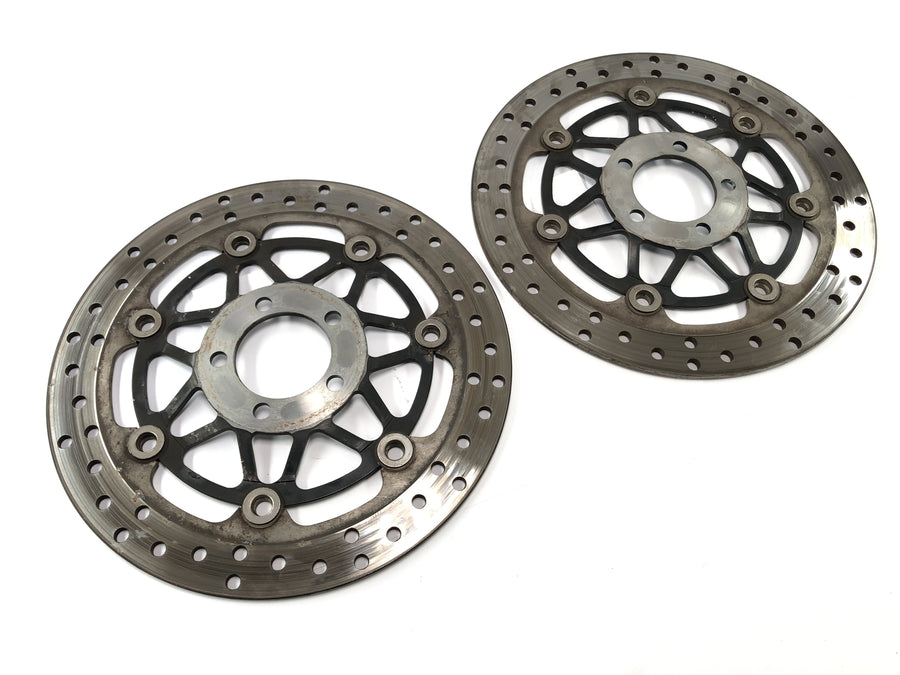 Kawasaki GPZ 1100 ZXT10E [1997] - brake discs at the front brake discs 2 pieces