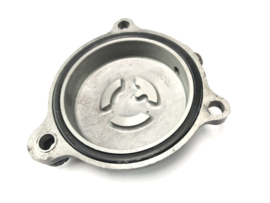Yamaha XT 600 43F [1985] - Oil filter lid motor oil filter lid motor lid