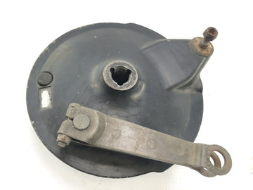 Yamaha XT 500 1U6 [1981] - Rear brake drum with brake shoes - 0
