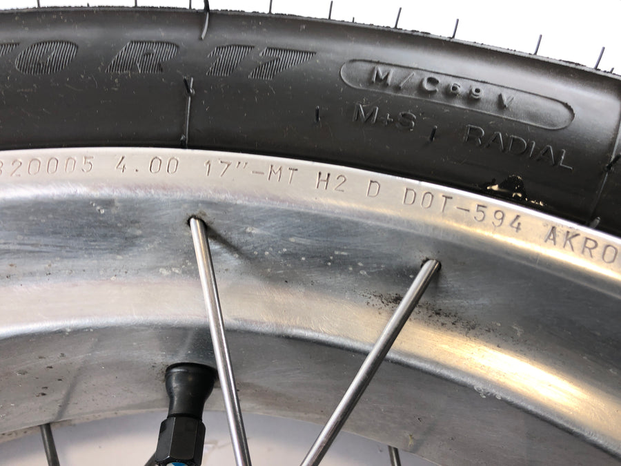 BMW R 1100 GS [1990] - Rear wheel rim