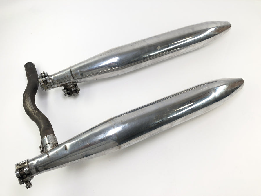 Moto Guzzi V7 Special [1971] - Exhaust silencer left and right