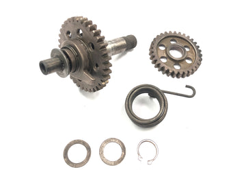 Yamaha XT 600 Z Ténéré 55W [1986] - Kickstarter pinion set drive shaft Return feather - 0