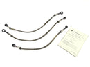 Kawasaki ZR7 ZR750F [1999] - brake line brake hose set steel flex stainless steel at the front with ABE-3