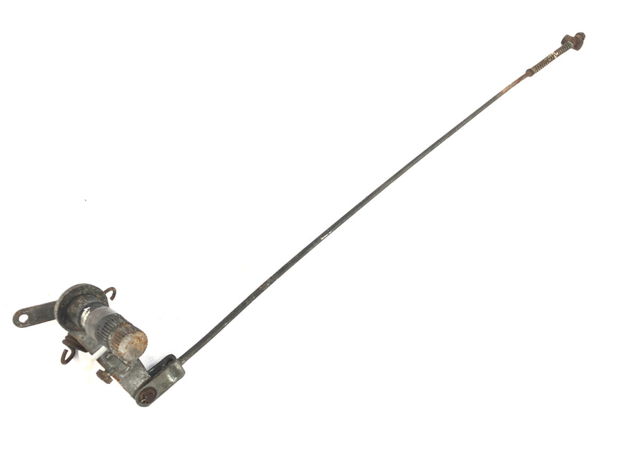 Yamaha XV 750 5G5 [1982] - brake linkage with brake pedal recording