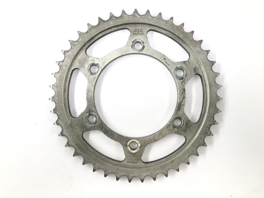 Yamaha YZF R1 RN01 [1998] - chain wheel tooth wreath rear wheel Ritzel 43 teeth