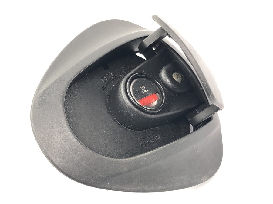 KTM 690 SM Prestige [2007] - fork bridge at the top with ignition lock ignition lock cover
