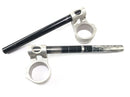 Aprilia SL 1000 Falco Pa [2000] - handlebar fum on the left and right clip -on poles aluminum silver-1