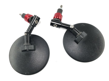 TRIUMPH DAYTONA 955I T595 [1998] - Mirror handlebar end mirror rear view mirror round pair - 0