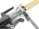 Triumph Street Triple R 675 D67LD [2010] - fork telegabel with axis upside down-5
