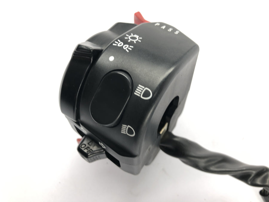 TRIUMPH DAYTONA 955I T595 [1998] - Handlebar fitting handlebar switch left switch fitting control unit
