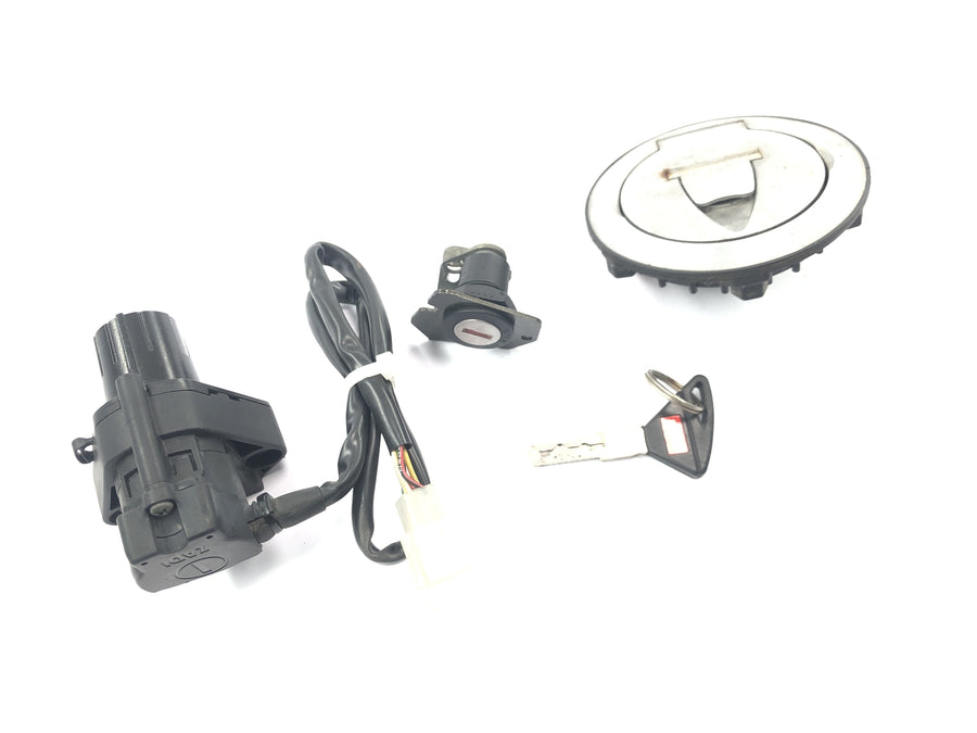 Aprilia RSV 1000 R [2004] - Lock set ignition lock tank cap seat lock