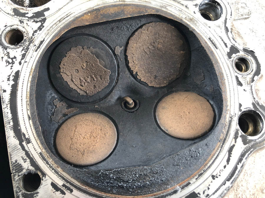 Yamaha XT 600 Zenere 34L [1985] - cylinder head