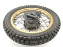 Yamaha XT 500 1U6 [1981] - Wheel set front wheel rear wheel gold-7